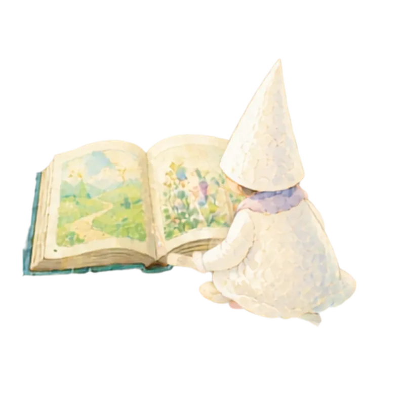 絵本を開くこびとたち